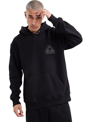 Reebok Above The Rim Kapüşonlu Sweatshirt Siyah