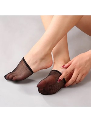 Topuklu Ayakkabılar Için Ten Rengi Görünmez Slingback Çoraplar - Yumuşak, Nefes Alabilir ve Dikişsiz Karışım