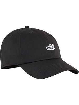 Puma Siyah Essentials No.1 Logo Patch Şapka %100 Pamuk Erkekler İçin Günlük Rahat Tasarım