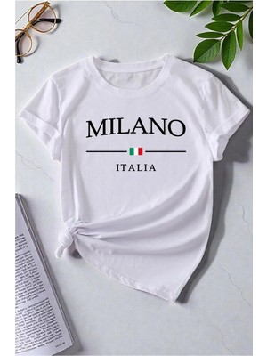 Luliana Baskılı Premium Kalite Yıkama Sokak Stili Oversize T-Shirt