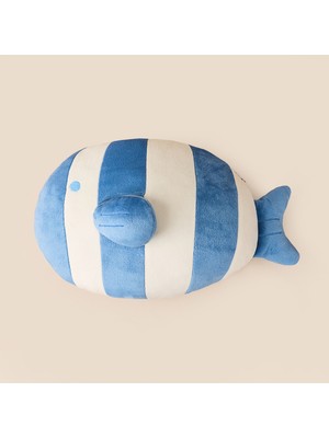 Matmel Soft Yumuşak Balık Figürlü Yastık - Ekru - 41X31 cm