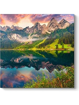 Esplendor Dağ ve Göl Manzarası 100 x 100