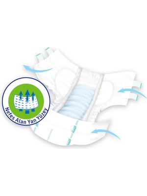 Hobibahçem Belbantlı Hasta Bezi - S - 120 Adet, 4 Paket