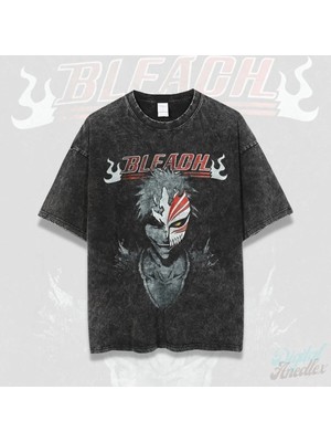 Luliana Baskılı Premium Kalite Yıkama Sokak Stili Oversize T-Shirt