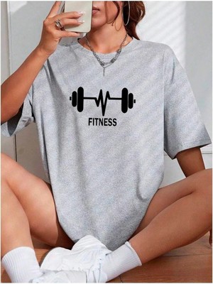 Luliana Baskılı Premium Kalite Yıkama Sokak Stili Oversize T-Shirt