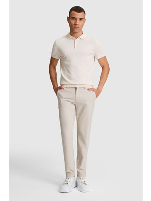 U.S. Polo Assn. Erkek Taş Kanvas Pantolon 50322342-VR049