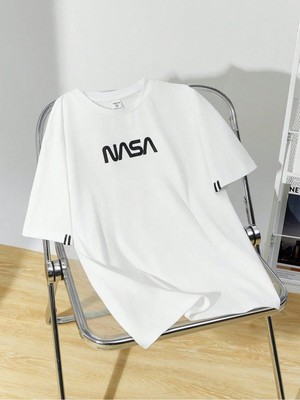 Luliana Baskılı Premium Kalite Yıkama Sokak Stili Oversize T-Shirt