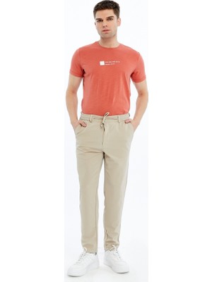 Trender Erkek Kanvas Pantolon 70046 Bej