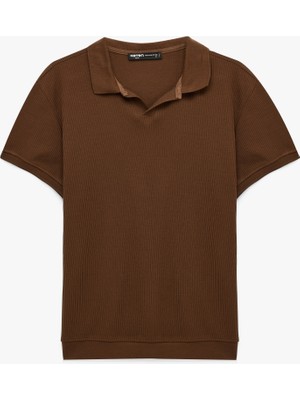 Koton Regular Fit Pamuklu Kısa Kollu Basic Polo Yaka Tişört