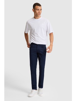 U.S. Polo Assn. Erkek Lacivert Kanvas / Chino Pantolon 50322356-VR033