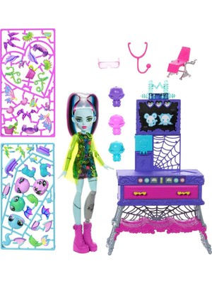 JBF18 Monster High Frankie Stein Evcil Hayvan Kiti