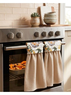 Madame Asel Home Mutfak Havlusu Waffle 2 Li Set