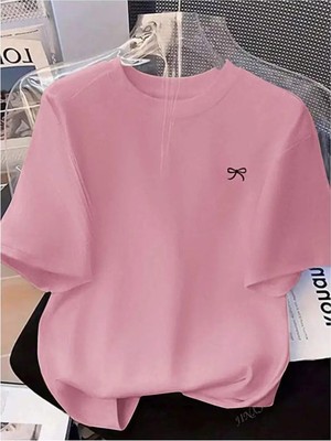 Luliana Baskılı Premium Kalite Yıkama Sokak Stili Oversize T-Shirt