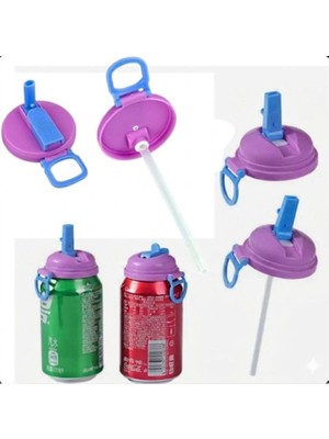 SN-29911 Kutulu Içecekler Için Pipetli Içecek Kapağı