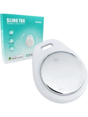 Powermaster PM-27092 Sling Air Tag Apple Find My Uyumlu Akıllı Takip Cihazı Global Konumlandırma