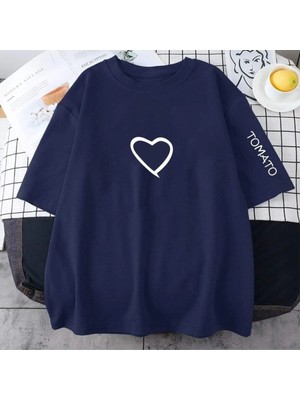 Luliana Baskılı Premium Kalite Yıkama Sokak Stili Oversize T-Shirt