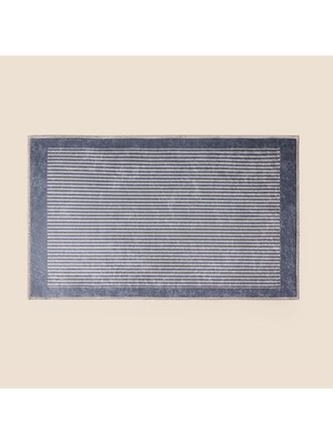Matmel Soft Basic Banyo Paspası - Krem / Gri - 50X80 cm