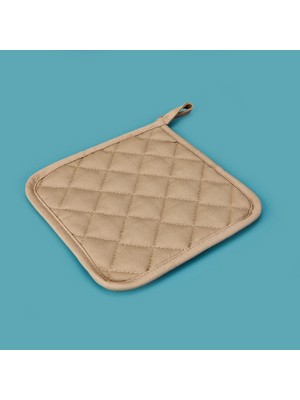 Matmel Gabardin Tutaç - Bej - 20X20 cm