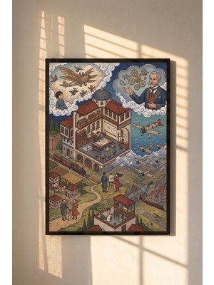 Miniaworks Tayyare: The Wind Rises Minyatür Tablo