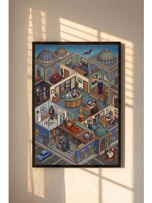 Miniaworks Katipler: The Office Minyatür Tablo