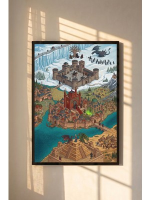 Miniaworks Taht-I Hümâyun Iıı: Game Of Thrones Minyatür Tablo