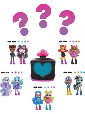 JCY18 Monster High Sürpriz Iksiler - Havalı Arkadaşlar Serisi
