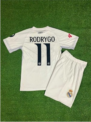 Jabuka Real Madrid 2025/26 Yeni Sezon Rodrygo Iç Saha Cocuk Forması