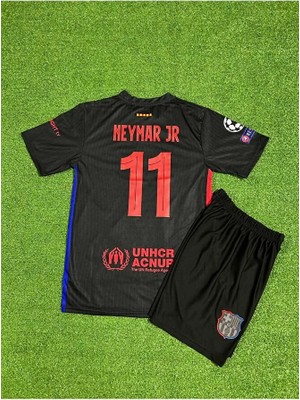 Jabuka Barcelona Yeni Sezon Neymar Jr. Çocuk Forması (Black)