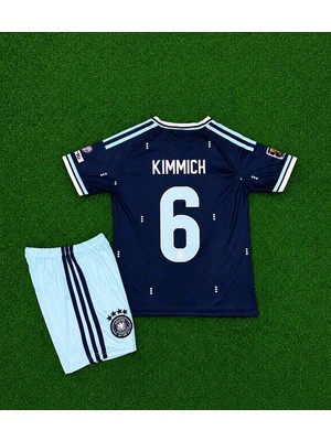 Jabuka Almanya 2026 Dünya Kupası Joshua Kimmich Deplasman  Çocuk Forması (Lacivert)
