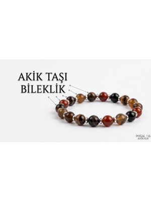 Belirtilmemiş Doğal Akik Taşı Bileklik – Şıklık ve Pozitif Enerji Bir Arada