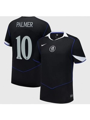 Jabuka Chelsea 2025/26 Yeni Sezon Cole Palmer Alternatif Forması (Black)