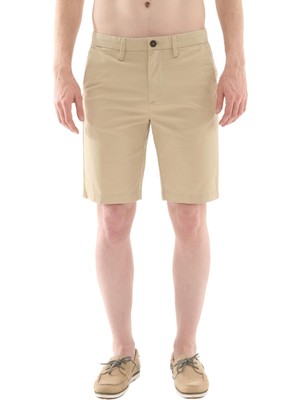 TB0A2DFMY941 Timberland Claremont Twill Chino Short Erkek Şort ve Kapri Kahve