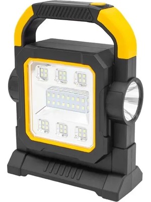 Sh Ticaret HC-7078-D Üç Çalışma Modlu Şarjlı 32 Smd Ledli Taşınabilir Solar Panelli Lamba