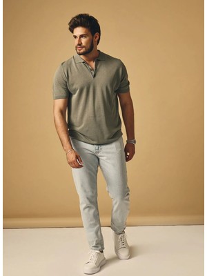 Back And Bond Açık Mavi Erkek Denim Pantolon B35S35013