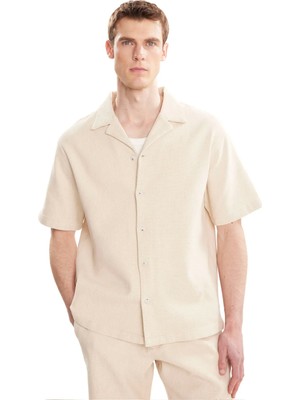 Ted Baker Bej Erkek Gömlek TBMRSH2049