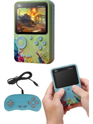 Televizyona Bağlanan Çift Joystick Taşınabilir Klasik Retro Oyunlu