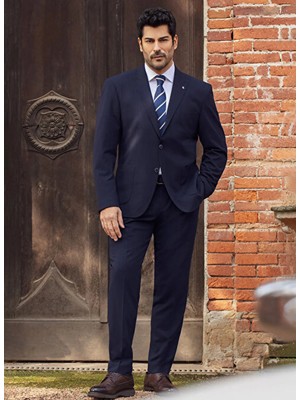 Altınyıldız Classics Lacivert Erkek Slim Fit Takım Elbise ACE030262221