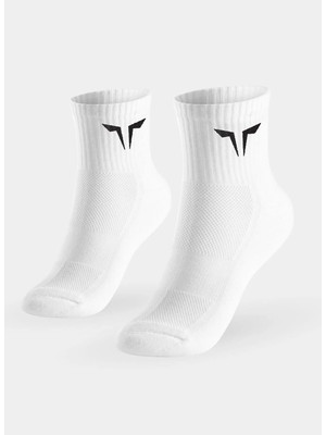 Squatwolf Beyaz Unisex Çorap US050030223 Ankle Socks 3 Pack