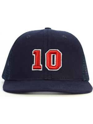 PataCute 10 Numara Kabartmalı Snapback Şapka