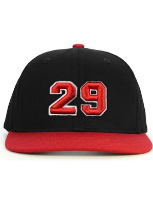 PataCute 29 Numara Kabartmalı Snapback Şapka