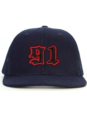 PataCute 91 Numara (Kabartmalı) Snapback Şapka
