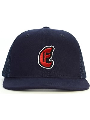 E Harf Snapback Şapka
