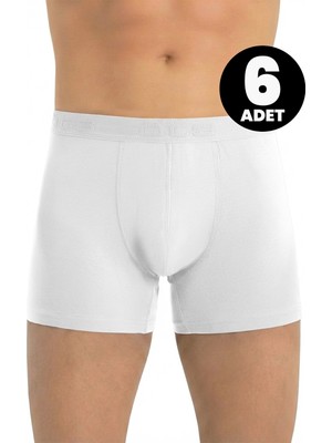 Öts Erkek 6’lı Modal Boxer Modal Ekstra Konforlu Kalıp (2641-6)
