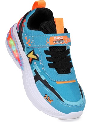 Kiko Kids  Craft Işıklı Günlük Cırtlı Erkek Çocuk Spor Ayakkabı