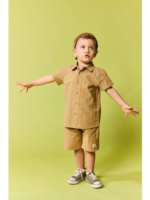 DeFacto %100 Pamuk Şort Erkek Bebek H8152A526HS