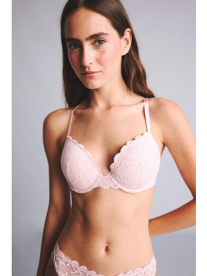DeFacto Dantel Kaplı Pedli Balenli Bra H3228AX26SP