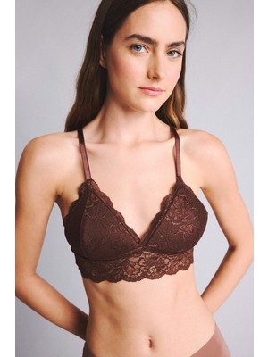 DeFacto Dantelli Kaplı Pedli Balensiz Bralet D7843AX26SP