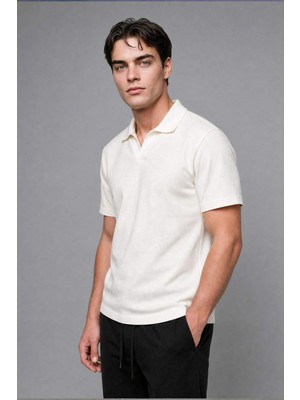 DeFacto %100 Pamuk Regular Fit Kısa Kollu Polo Tişört H7626AX26SM