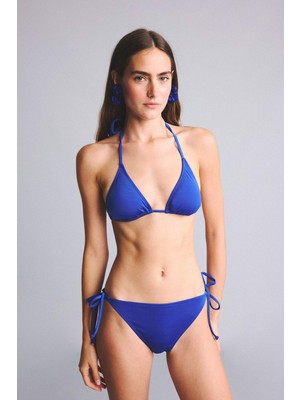 DeFacto Regular Fit Sax Mavi Bikini Alt T3670AZ26SM