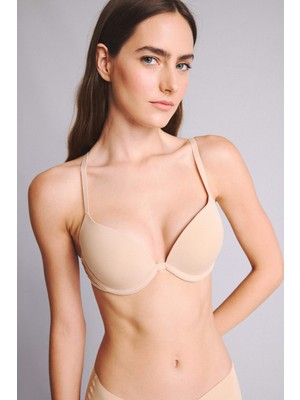DeFacto Micro Kaplı Full Push Up Balenli Tişört Bra T8478AZ26SP